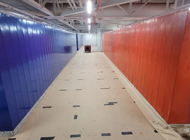 Fort Wayne GM Assembly Plant, Roanoke, IN - Electrostatic Painting of Lockers